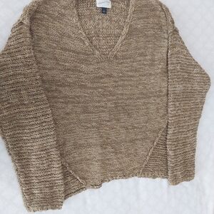 Universal Thread Beige Chunky Knit Sweater Size S